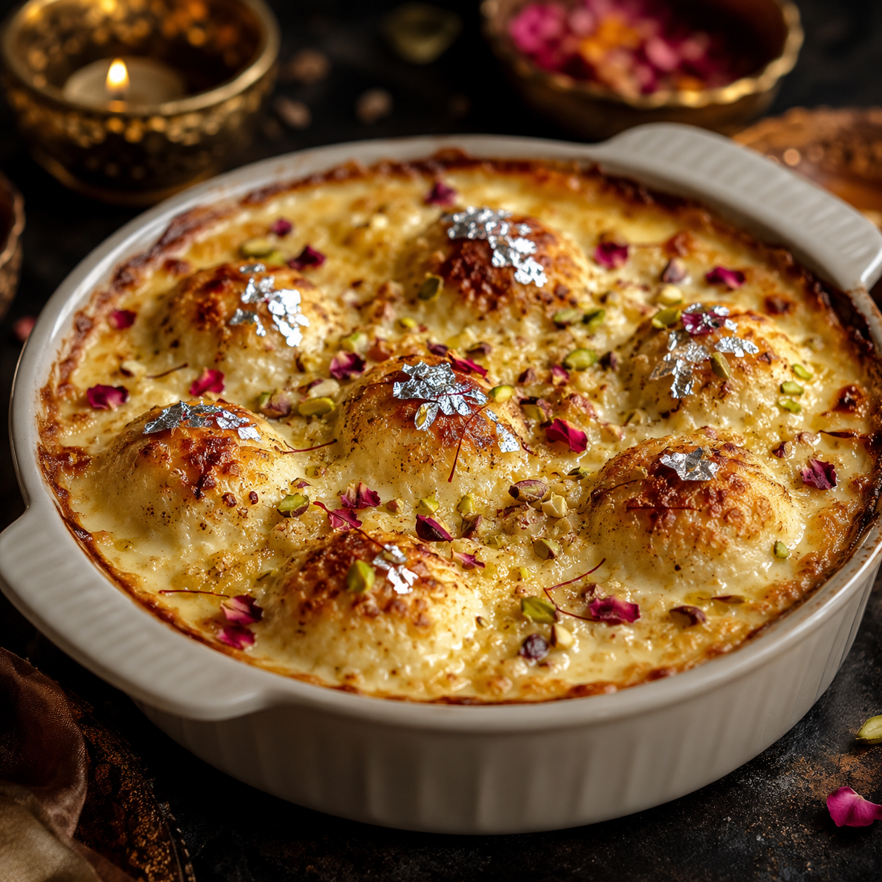 Baked Rosogolla