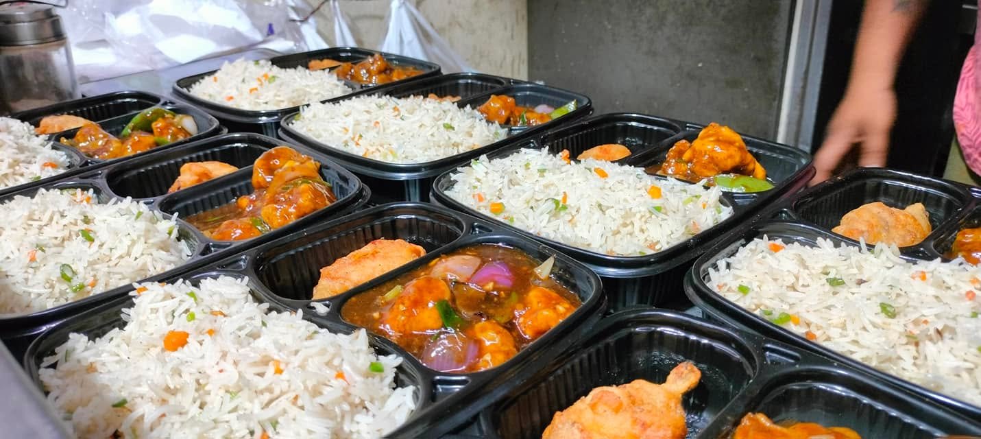 Live Grill Buffet Counter